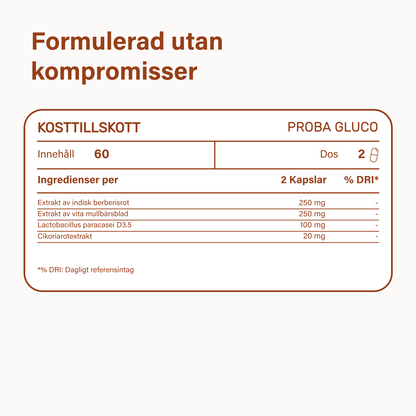 proba gluco metabolism PRO
